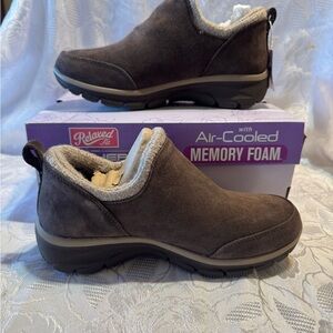 Women’s Sketchers Easy Going Sweet Behavior Chocolate Boot Sz 8 New